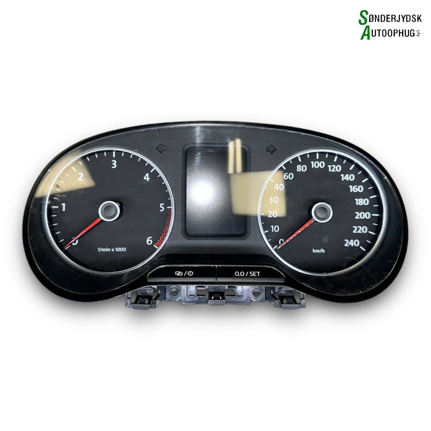 VW Polo 6R Speedometer - Instrument Med OEM Nr. 6R0920861M Fra VW Ophugger
