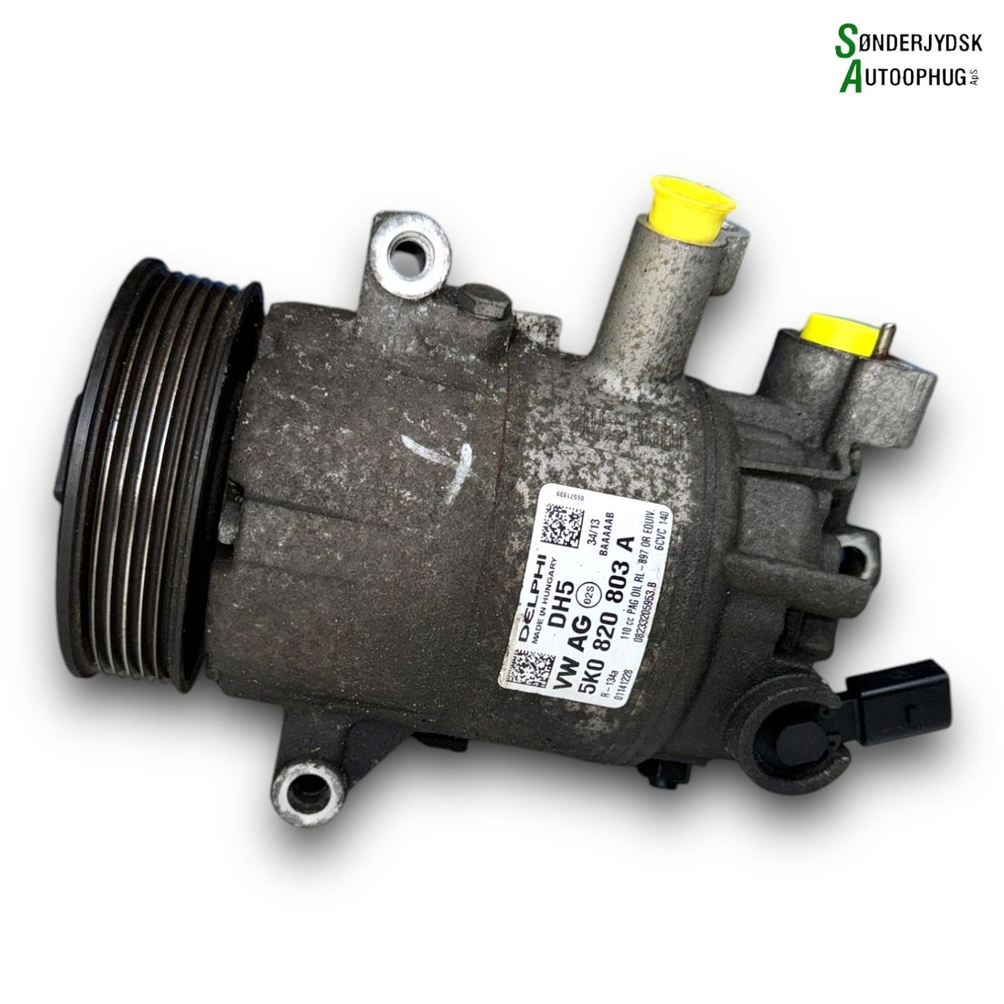 VW Polo 6R Aircondition Pumpe Med OEM Nr. 5K0820803A Fra VW Ophugger