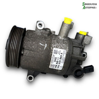 VW Polo 6R Aircondition Pumpe Med OEM Nr. 1K0820808F Fra VW Ophugger