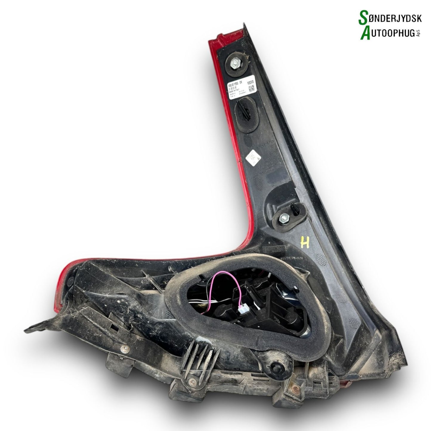 Volvo V40 Baglygte Med OEM Nr. 31283340 Fra Volvo Ophugger