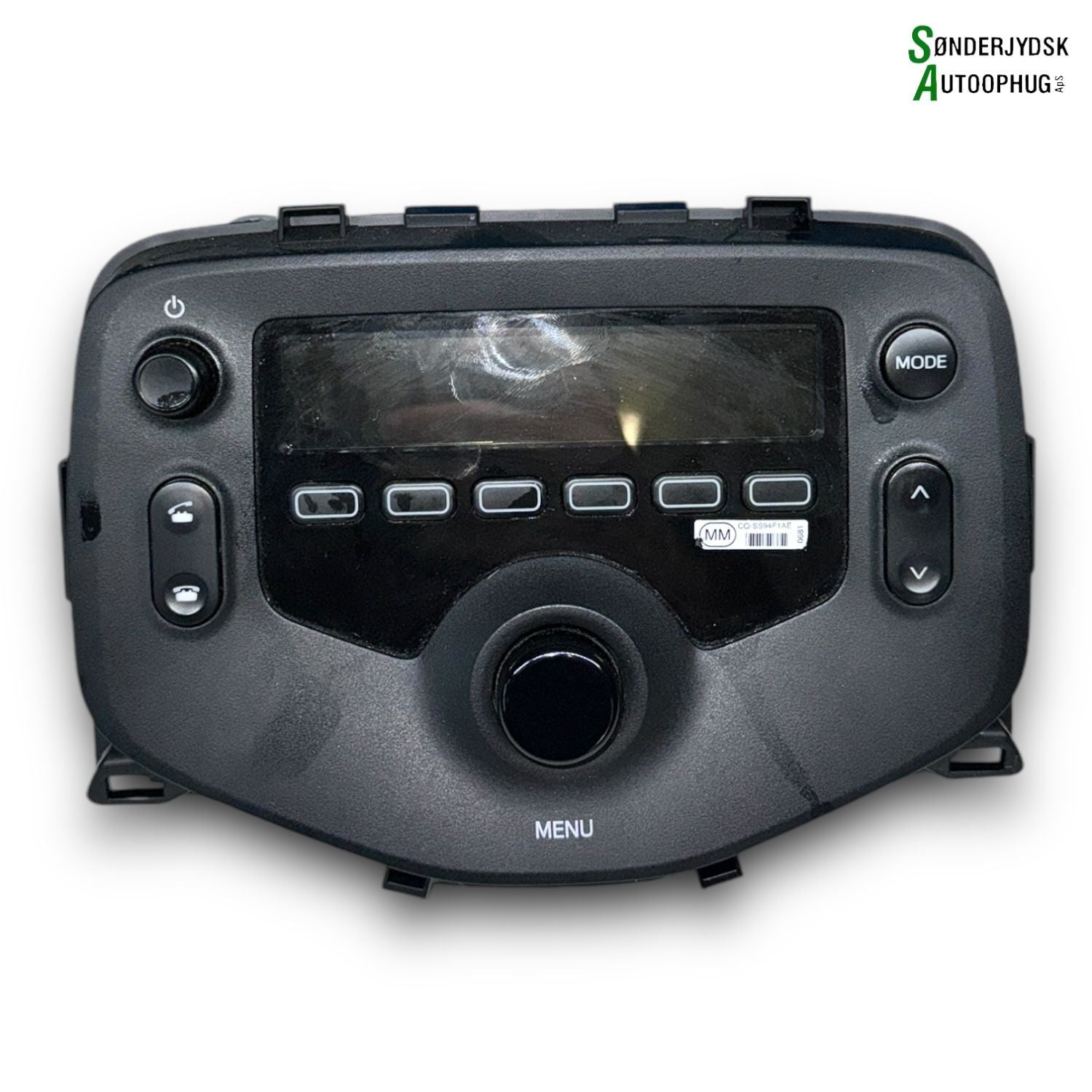 Peugeot 108 Radio Med OEM Nr. 861200H050 Fra Peugeot Ophugger