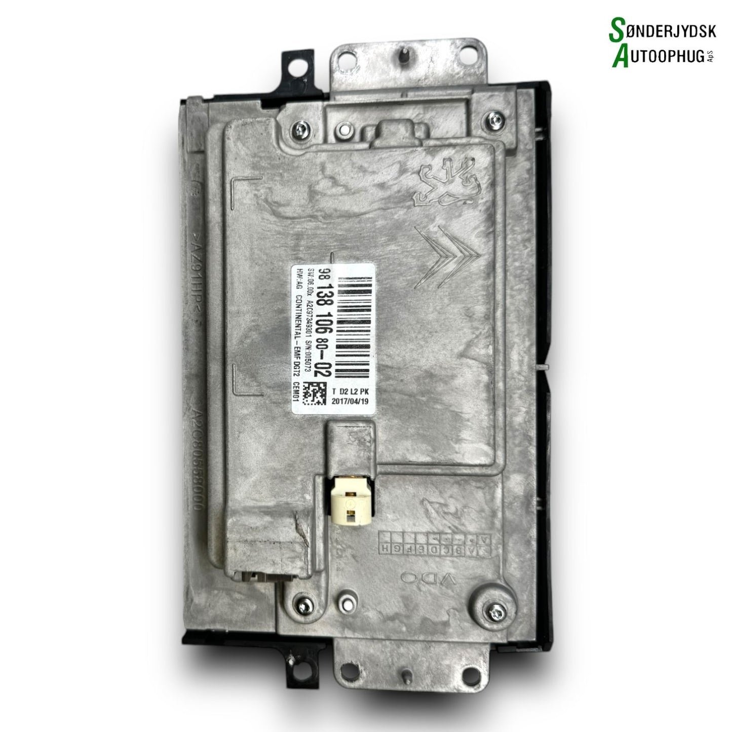 Citroen C4 II Radio, Multi Display Med OEM Nr. 981381068002 Fra Citroen Ophugger