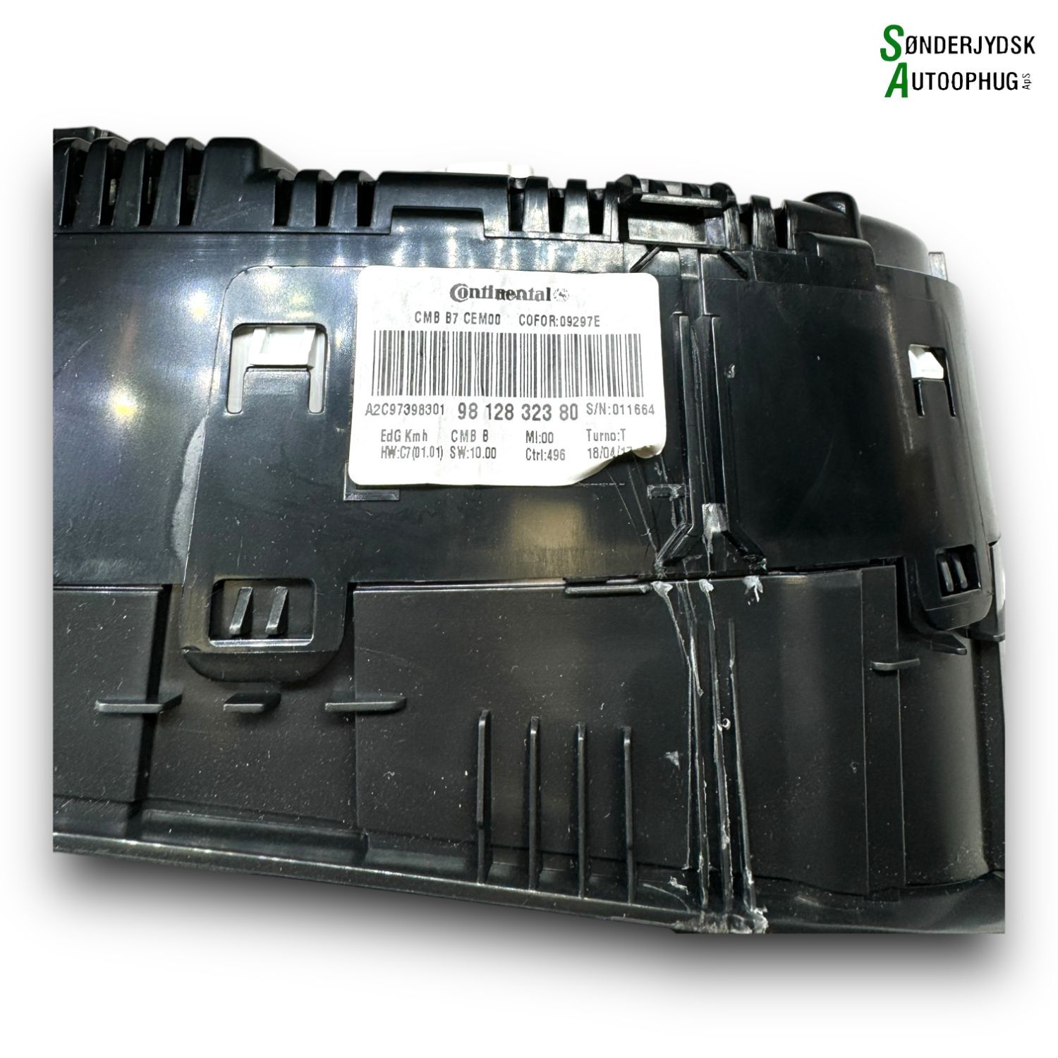 Citroen C4 II Speedometer - Instrument Med OEM Nr. 9812832380 Fra Citroen Ophugger