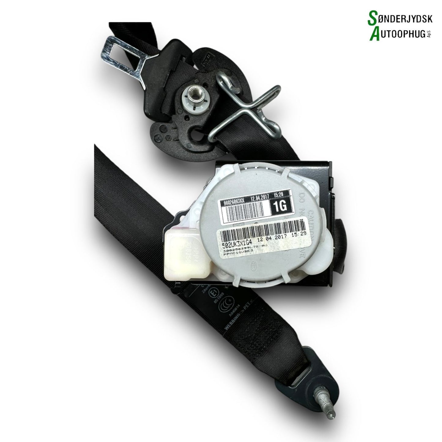 Citroen C4 II Sikkerhedsseler For Med OEM Nr. 98026093XX	 Fra Citroen Ophugger