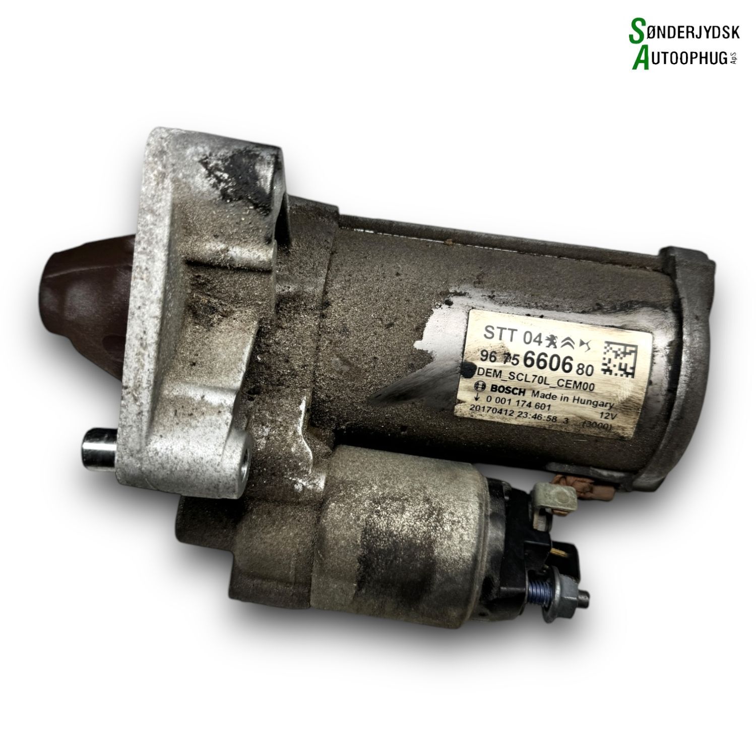 Citroen C4 II Starter Med OEM Nr. 9675660680 Fra Citroen Ophugger