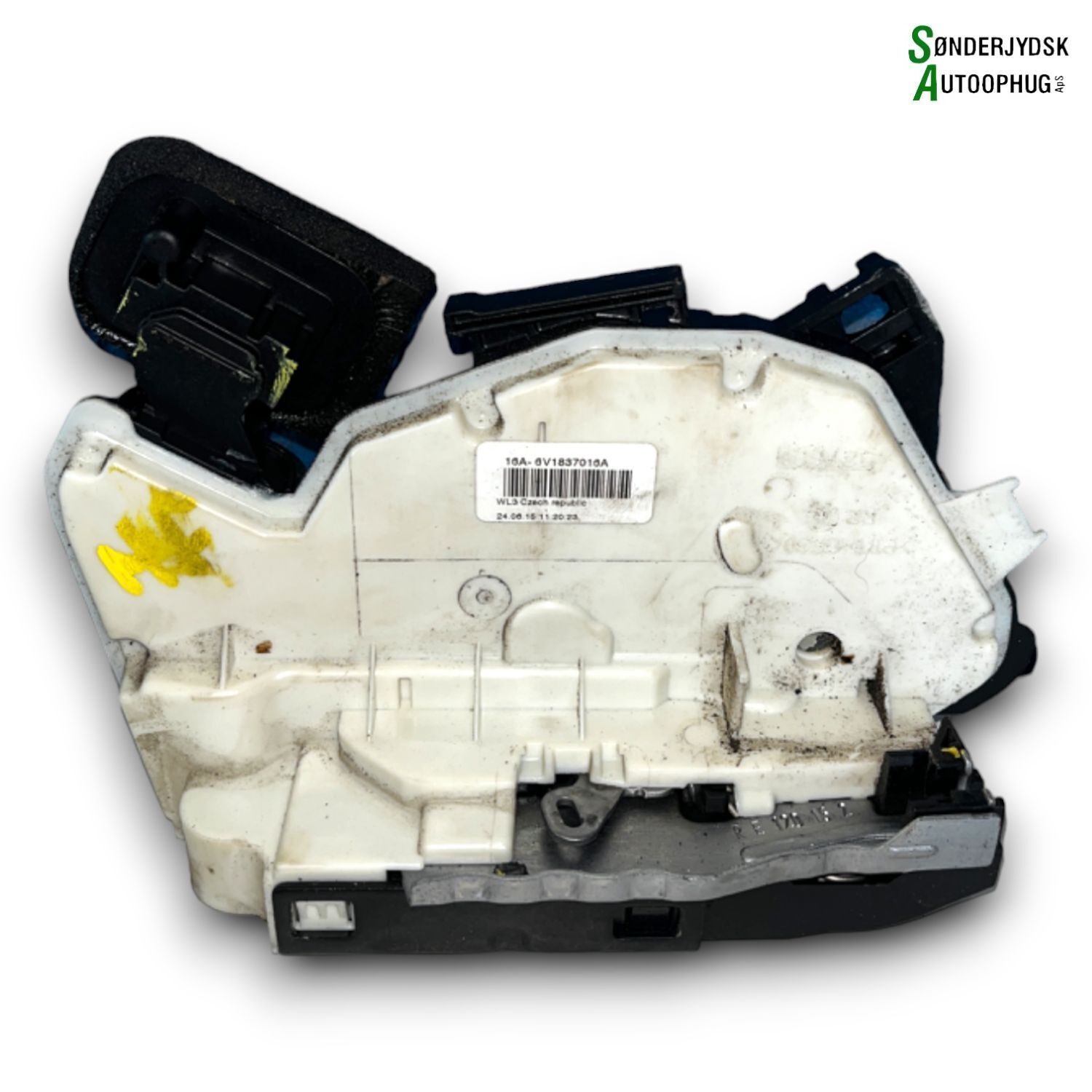 Skoda Fabia Dørlås Med OEM Nr. 5G1837016C Fra Skoda Ophugger