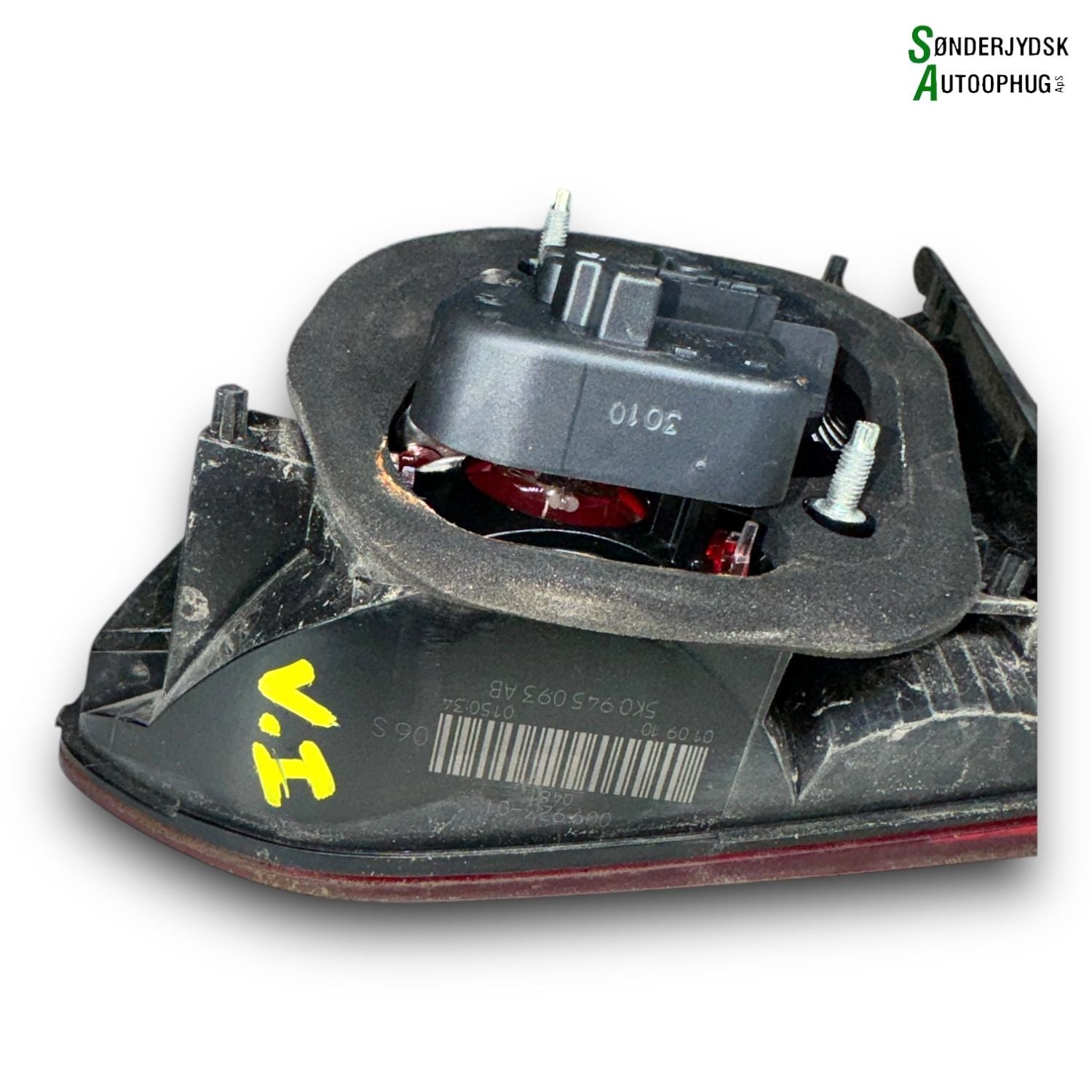 VW Golf 6 1K Baglygte Med OEM Nr. 5K0945093G Fra VW Ophugger