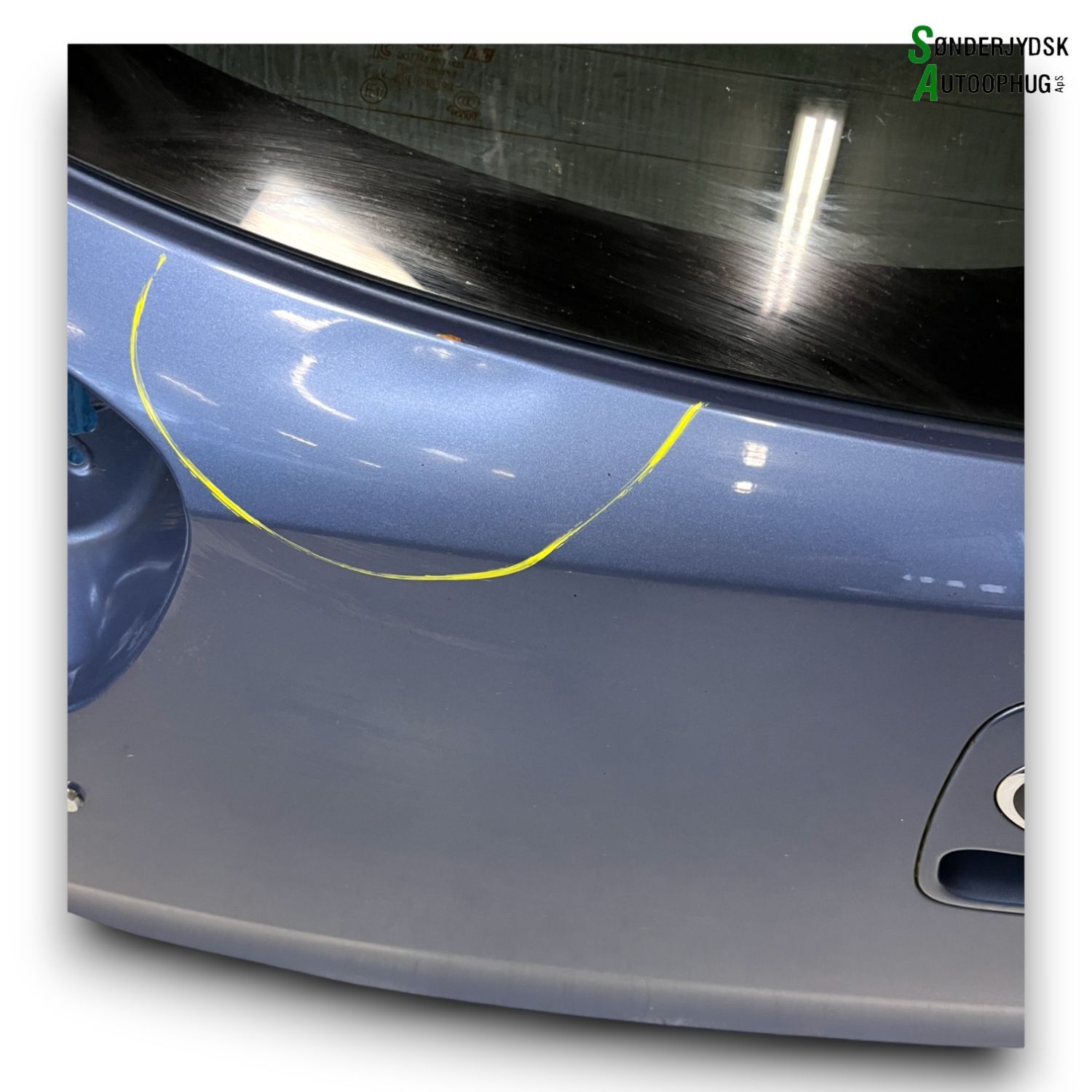 Kia Rio UB Bagklap Med OEM Nr. 737001W220 Fra Kia Ophugger