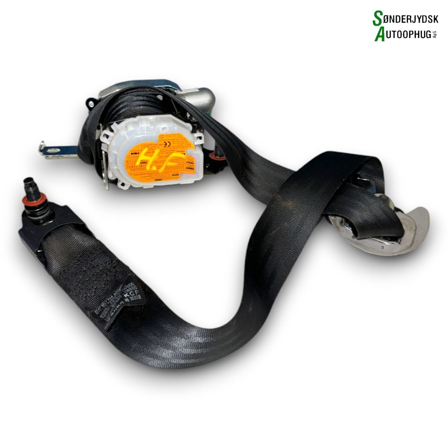 Kia Rio UB Sikkerhedsseler For Med OEM Nr. 888801W600HCS Fra Kia Ophugger