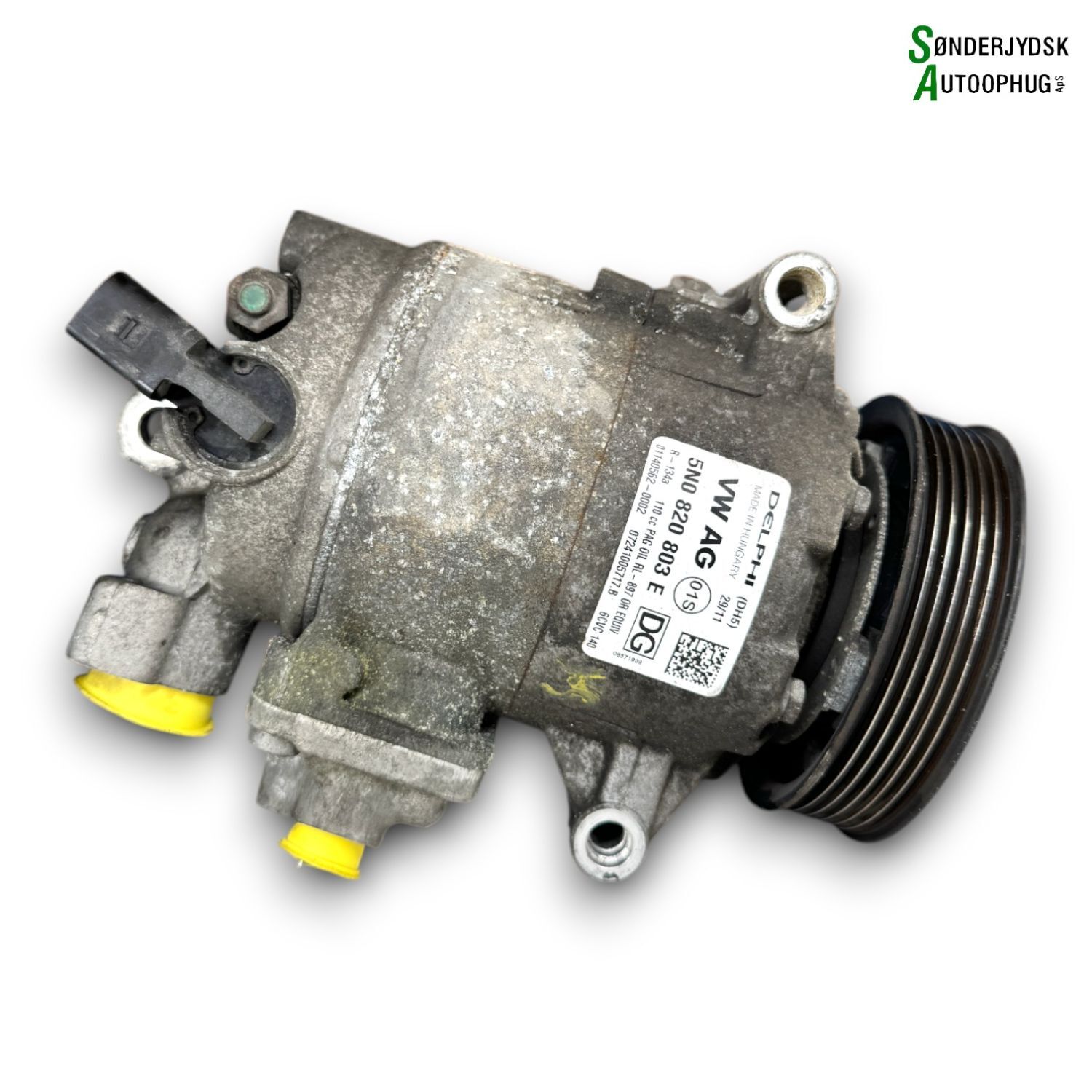 VW Polo 6R Aircondition Pumpe Med OEM Nr. 5N0820803E Fra VW Ophugger