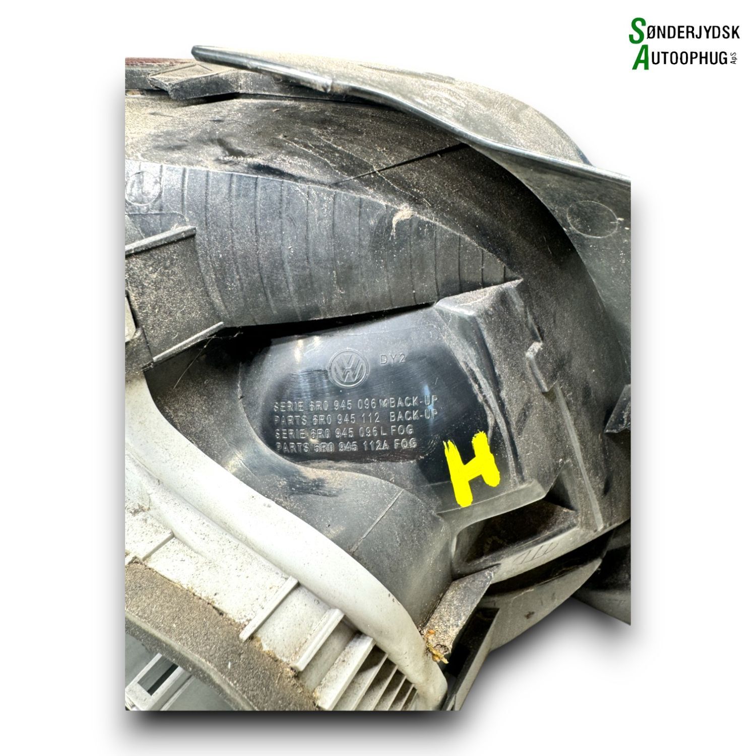 VW Polo 6R Baglygte Med OEM Nr. 6R0945112A Fra VW Ophugger