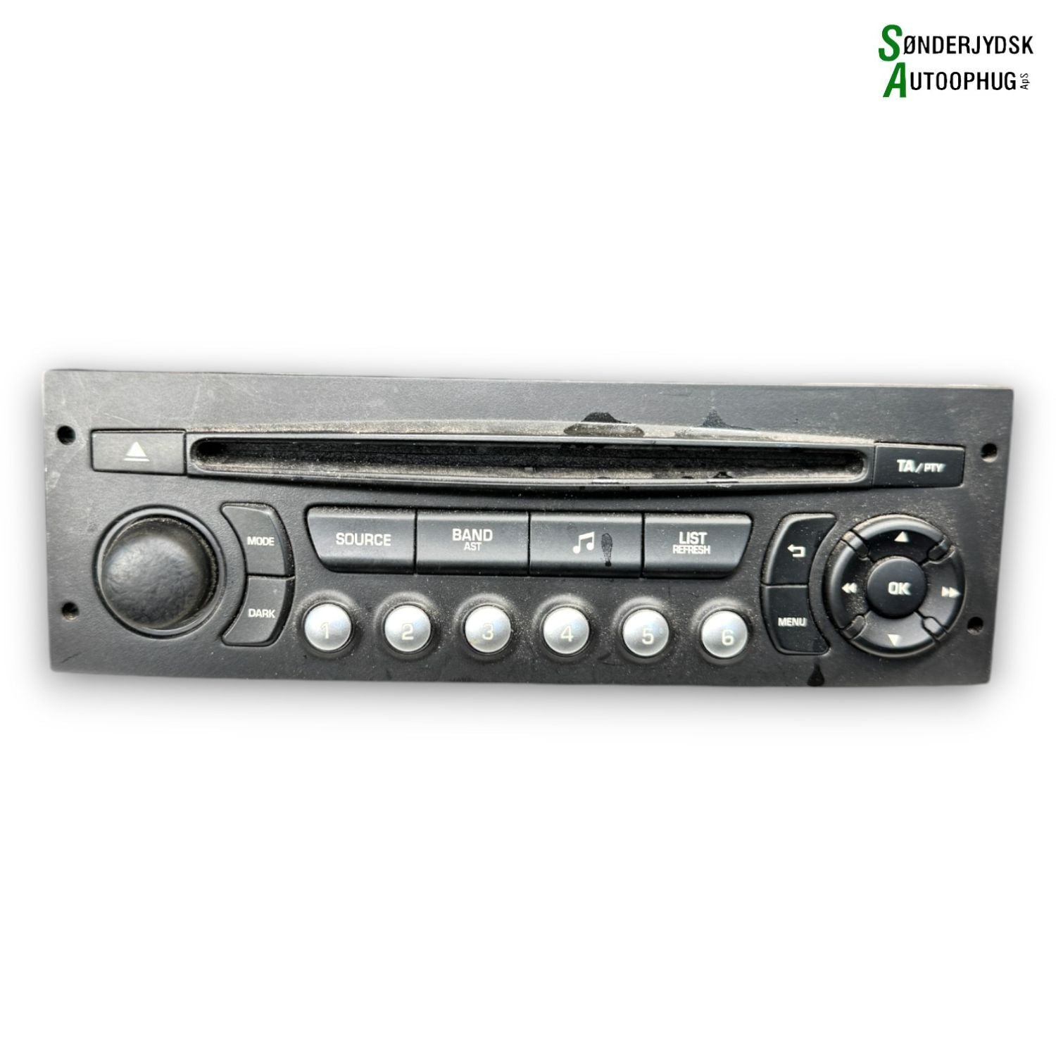 Citroen C3 DS3 Radio M/Cd Med OEM Nr. 98032839XT00 Fra Citroen Ophugger