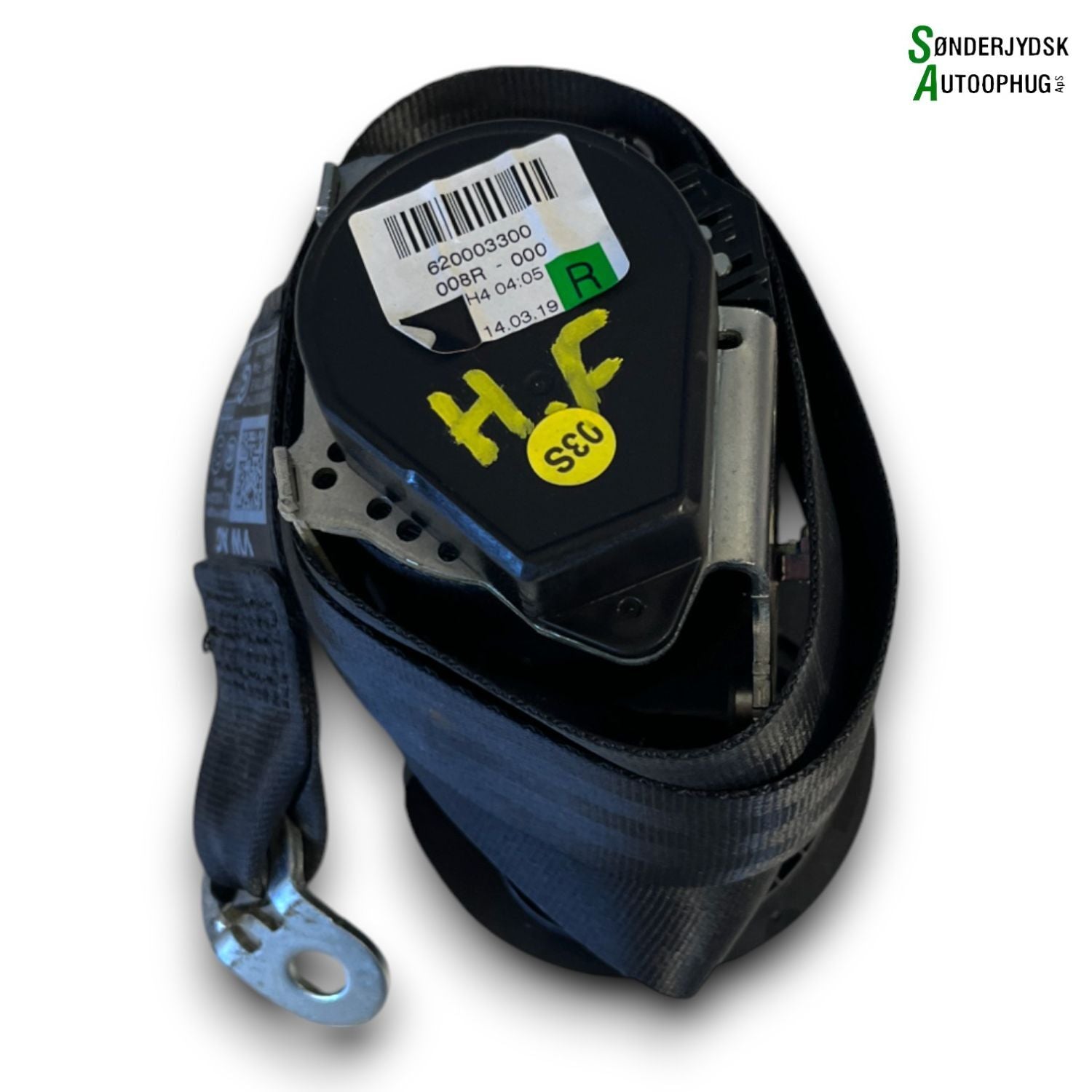 VW Up Sikkerhedsseler For Med OEM Nr. 1S4857706E Fra VW Ophugger