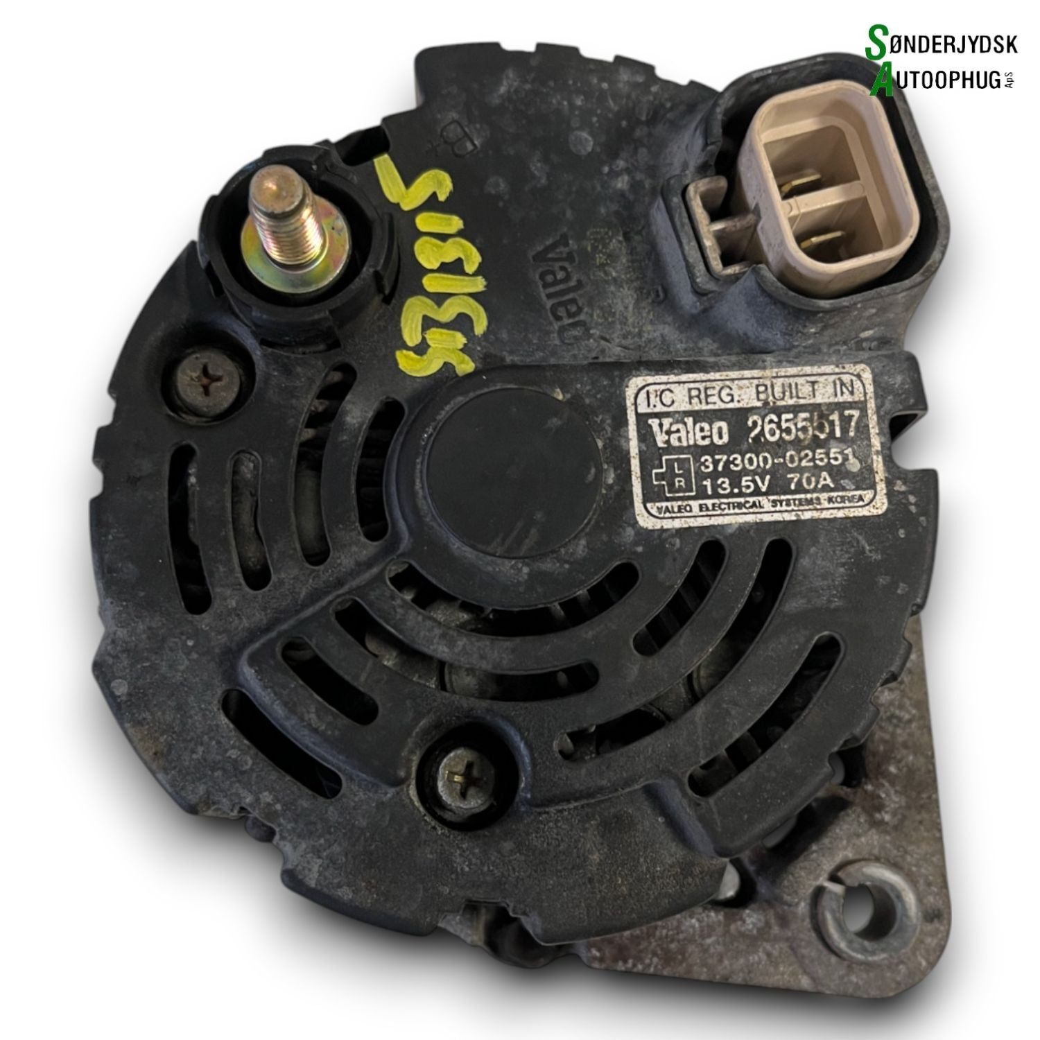 Kia Picanto Generator Med OEM Nr. 3730002551 Fra Kia Ophugger