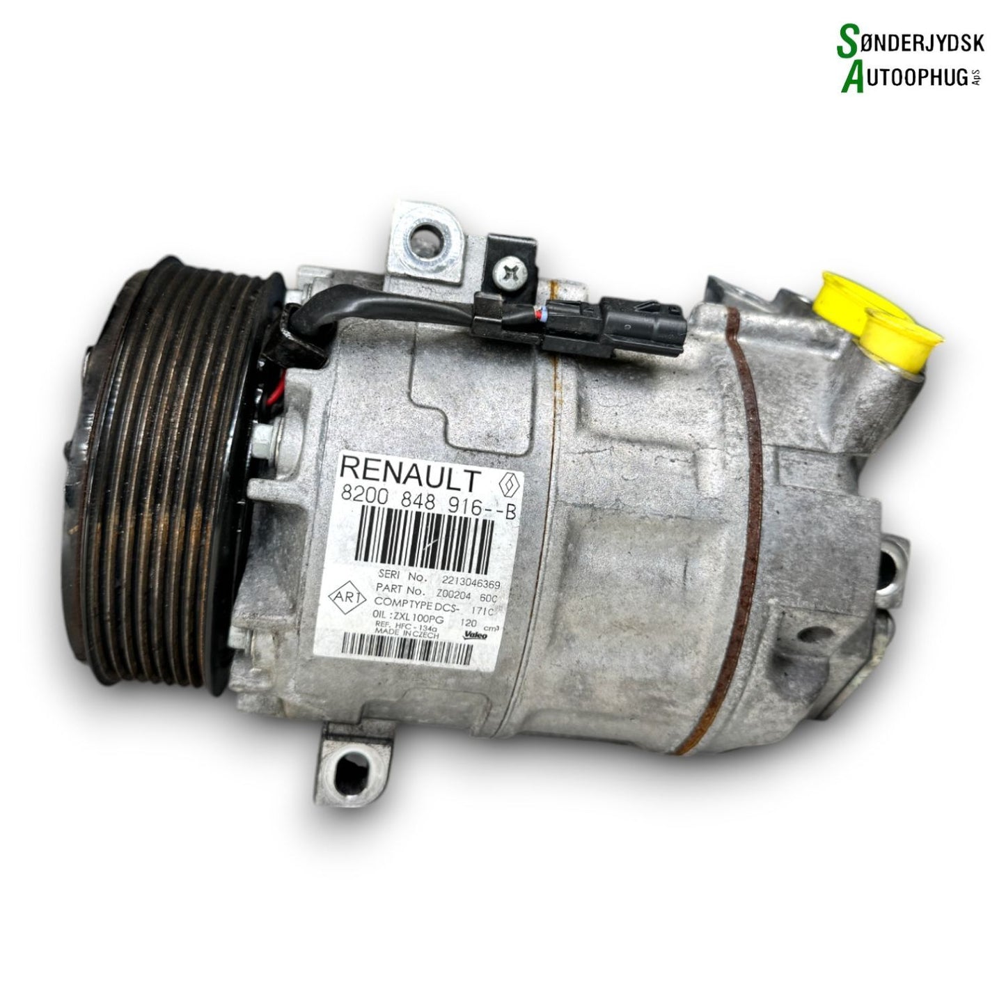 Renault Trafic 3 Aircondition Pumpe Med OEM Nr. K6000618722 Fra Renault Ophugger