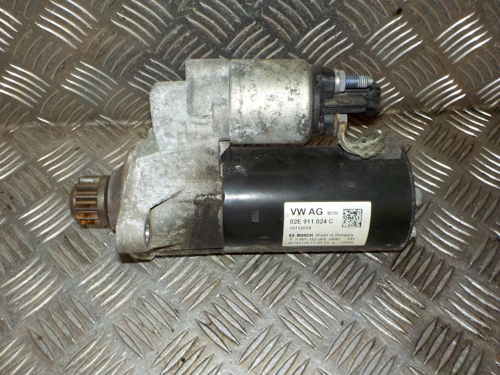 Audi Q3 Starter Med OEM Nr. 02E911024C Fra Audi Ophugger