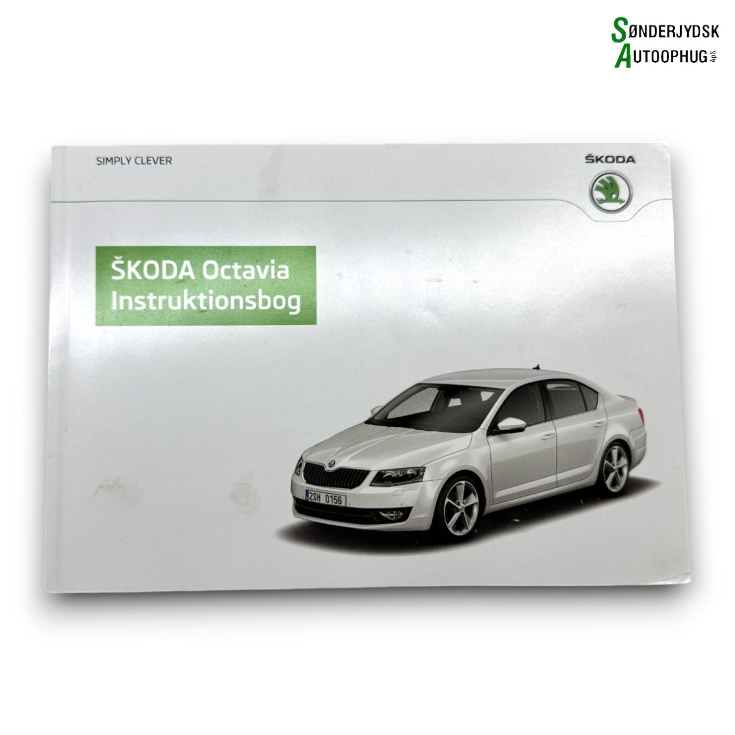 Skoda Octavia Instruktionsbog Med OEM Nr. DANSK Fra Skoda Ophugger