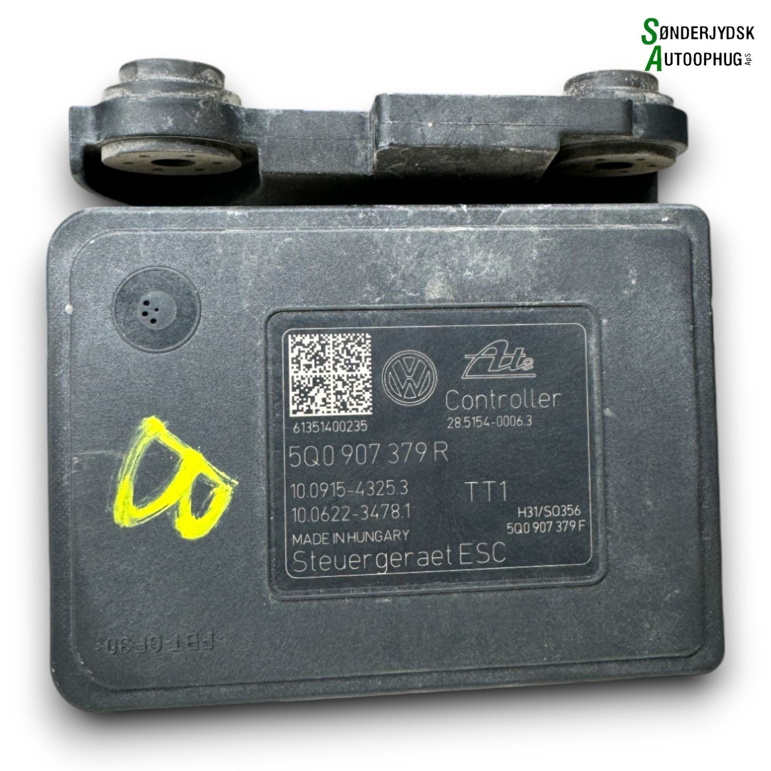 Skoda Octavia Abs Pumpe Med OEM Nr. 5Q0614517QBEF Fra Skoda Ophugger