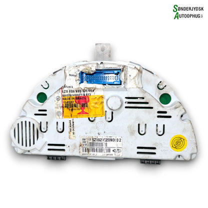 VW Fox 5Z Speedometer - Instrument Med OEM Nr. 5Z0920820N Fra VW Ophugger