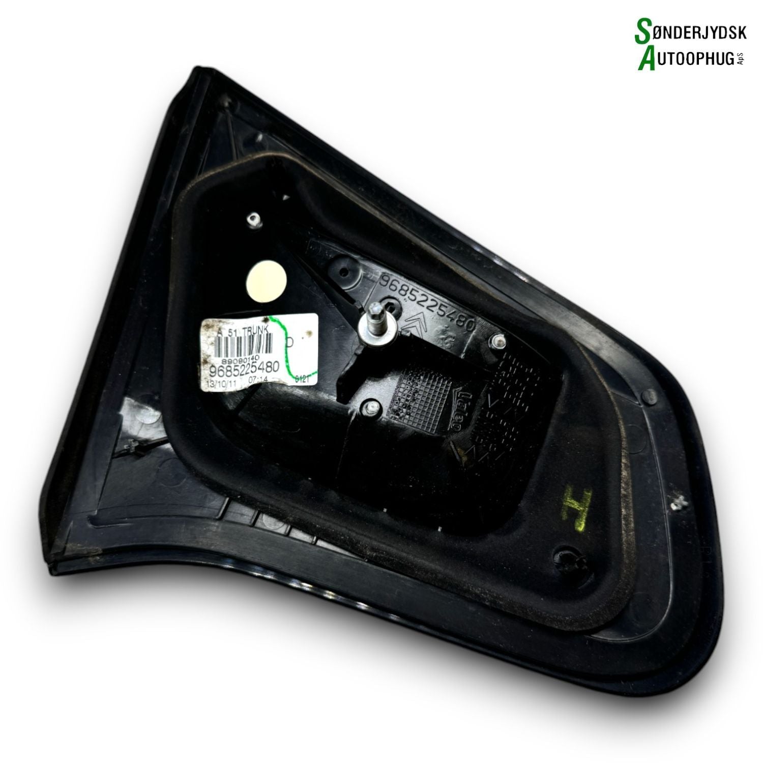 Citroen C3 II Baglygte Med OEM Nr. 9685225480 Fra Citroen Ophugger
