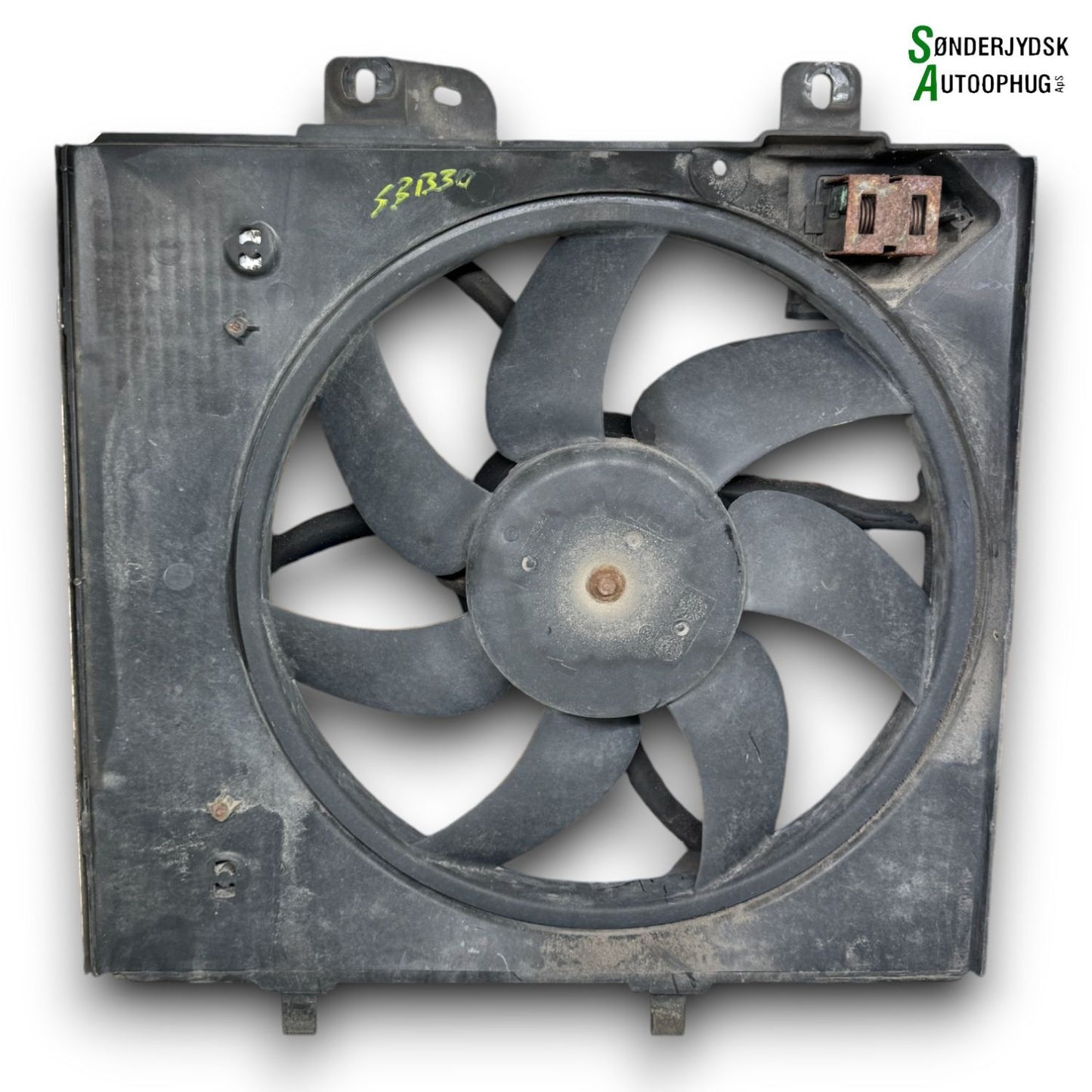 Citroen C3 II Kølerblæser El Med OEM Nr. 1253P8 Fra Citroen Ophugger