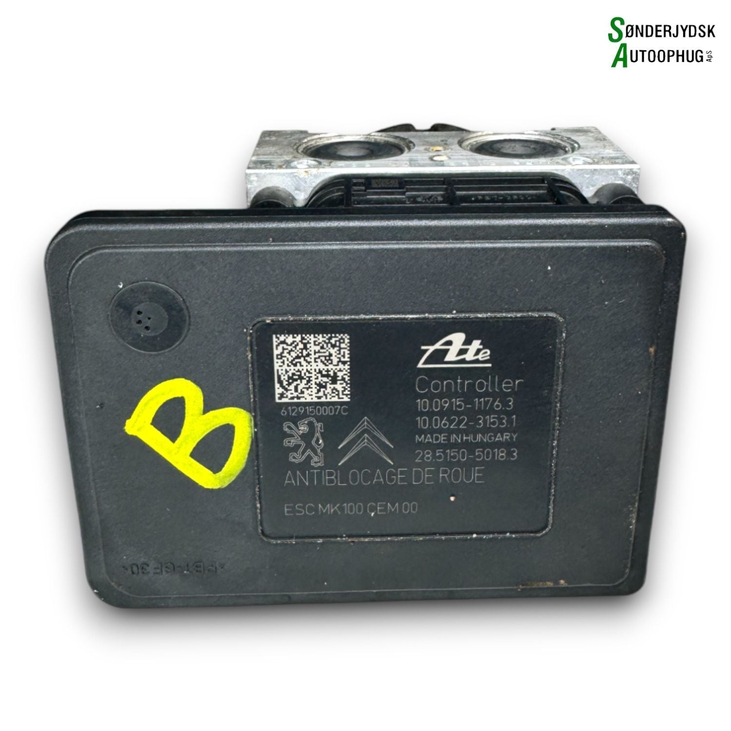 Peugeot 208 ABS Pumpe Med OEM Nr. 9804161580 Fra Peugeot Ophugger