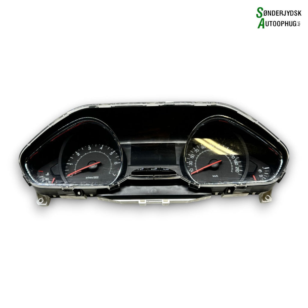Peugeot 208 Speedometer - Instrument Med OEM Nr. 9673777580 Fra Peugeot Ophugger