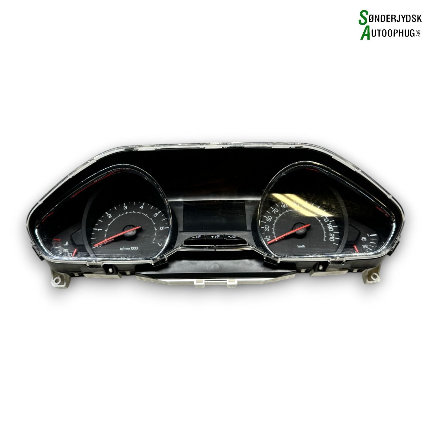 Peugeot 208 Speedometer - Instrument Med OEM Nr. 9673777580 Fra Peugeot Ophugger