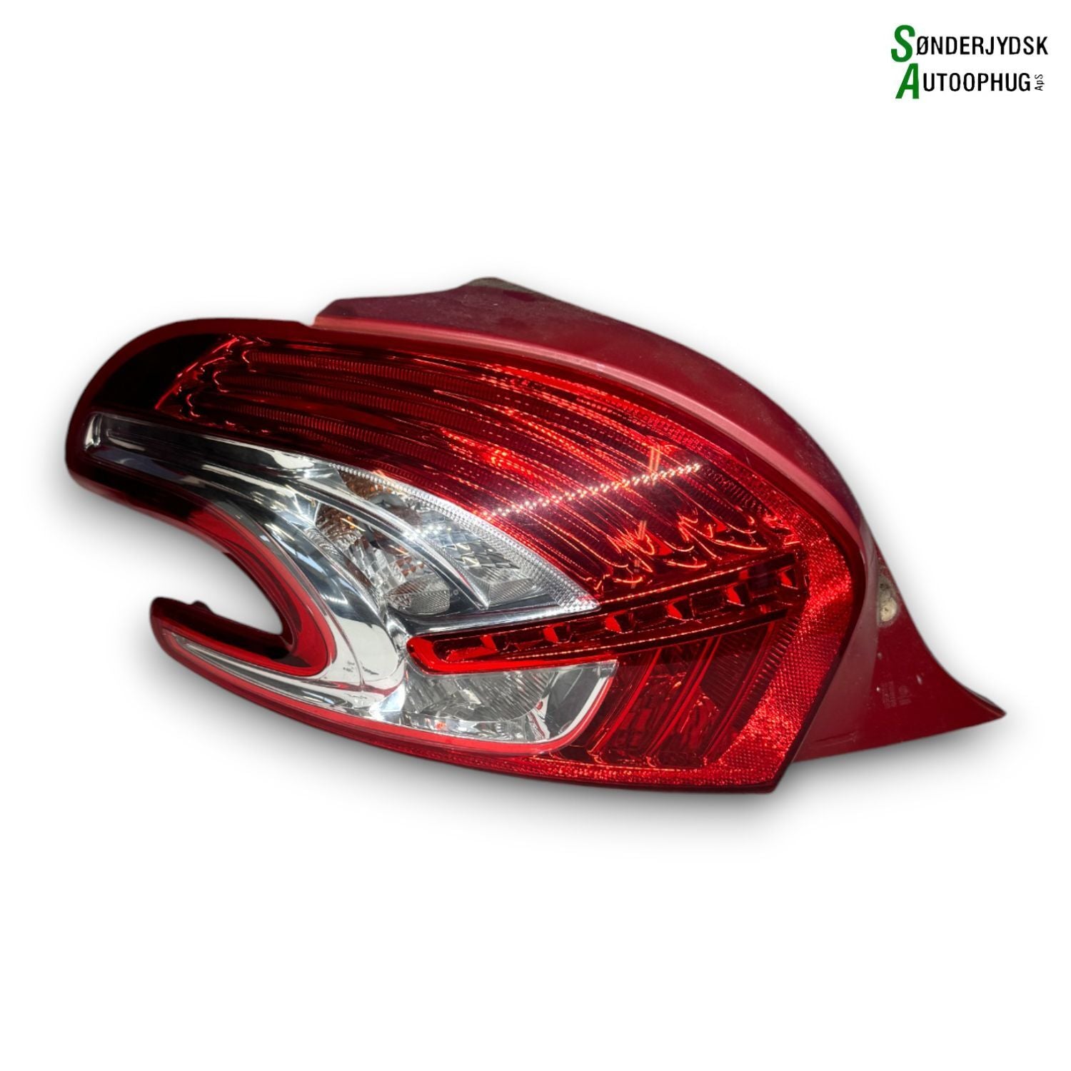 Peugeot 208 Baglygte Med OEM Nr. 9672628280	 Fra Peugeot Ophugger