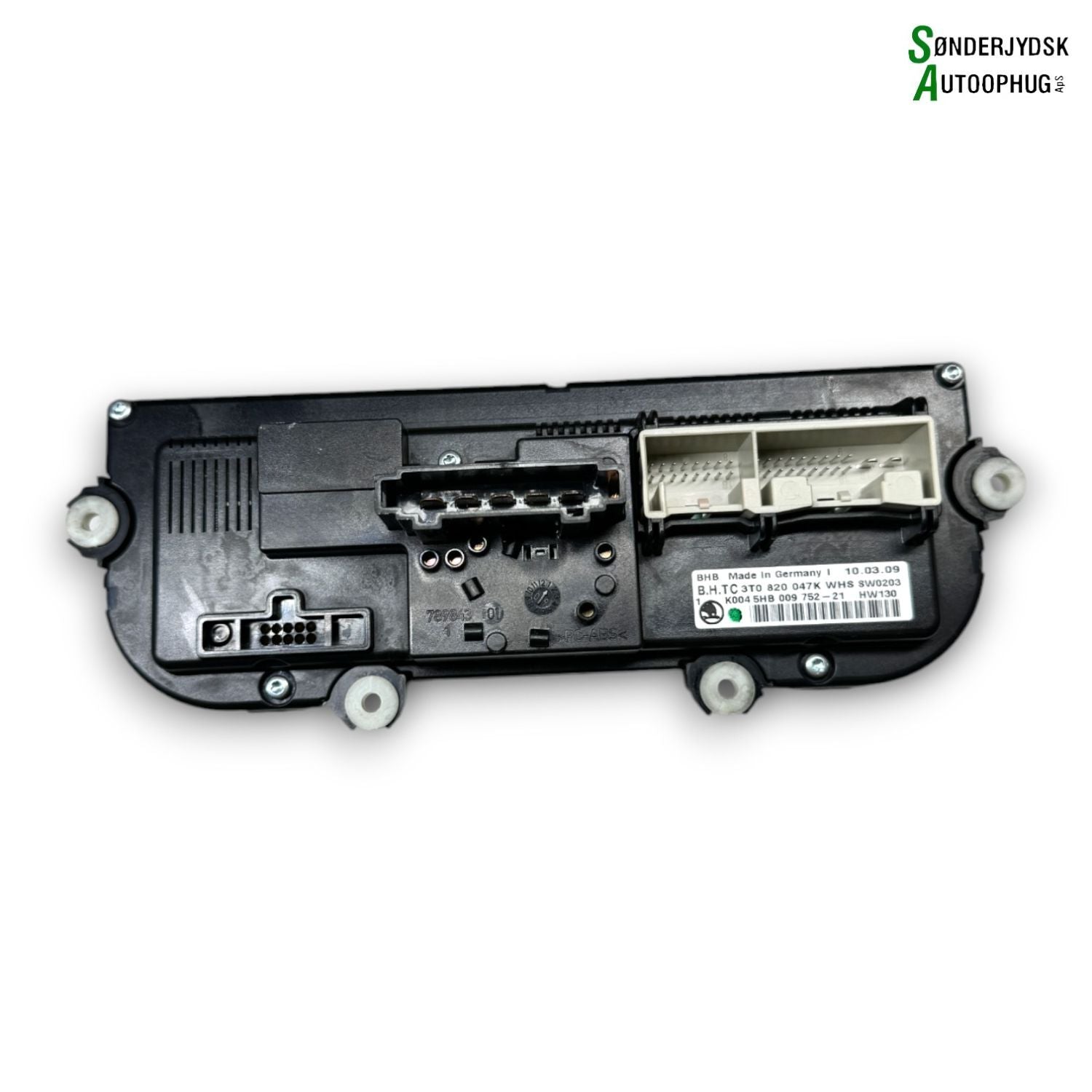 Skoda Octavia Varmeregulering Med OEM Nr. 3T0820047P Fra Skoda Ophugger