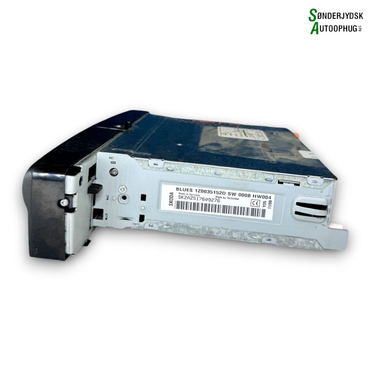 Skoda Octavia Radio M/Cd Med OEM Nr. 1Z0035152D Fra Skoda Ophugger