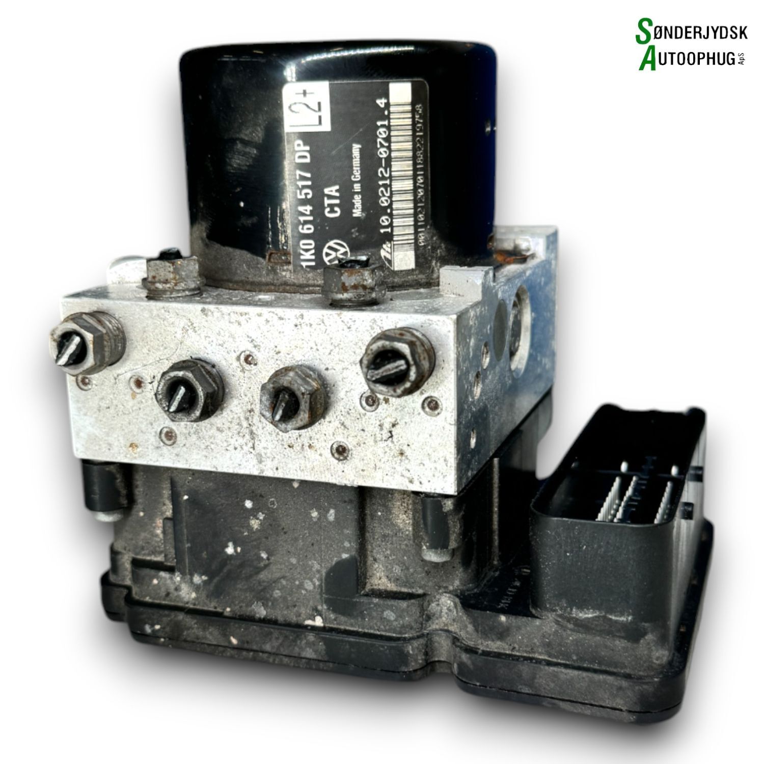 VW Golf 6 1K Abs Pumpe Med OEM Nr. 1K0614517DP Fra VW Ophugger