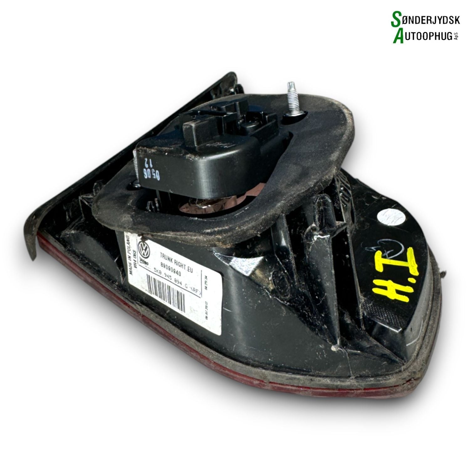 VW Golf 6 1K Baglygte Med OEM Nr. 5K0945094G Fra VW Ophugger