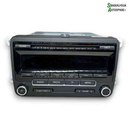 VW Golf 6 1K Radio M/Cd Med OEM Nr. 1K0035186AN Fra VW Ophugger