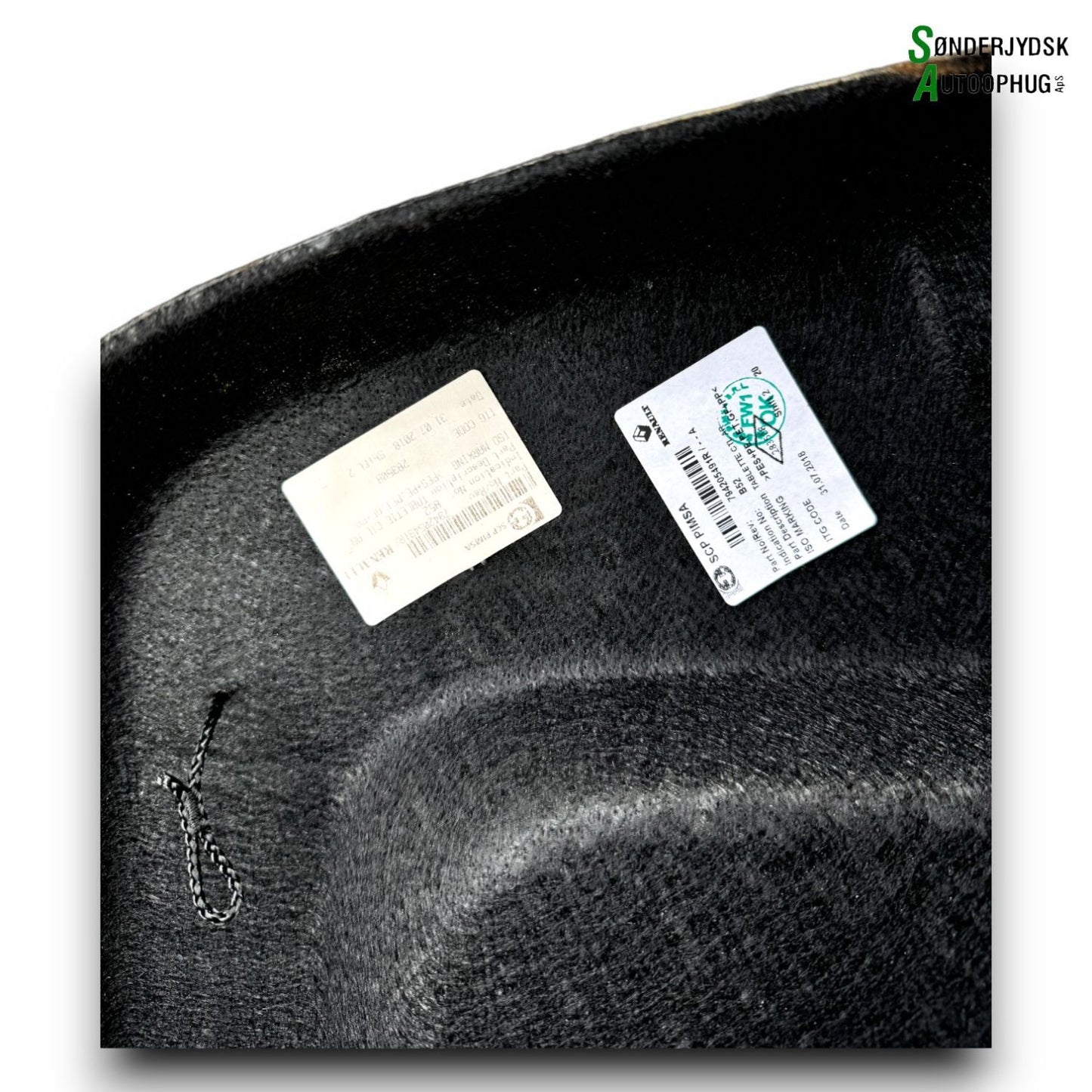 Dacia Sandero LL Baghylde/Hattehylde Med OEM Nr. 794205491R Fra Dacia Ophugger