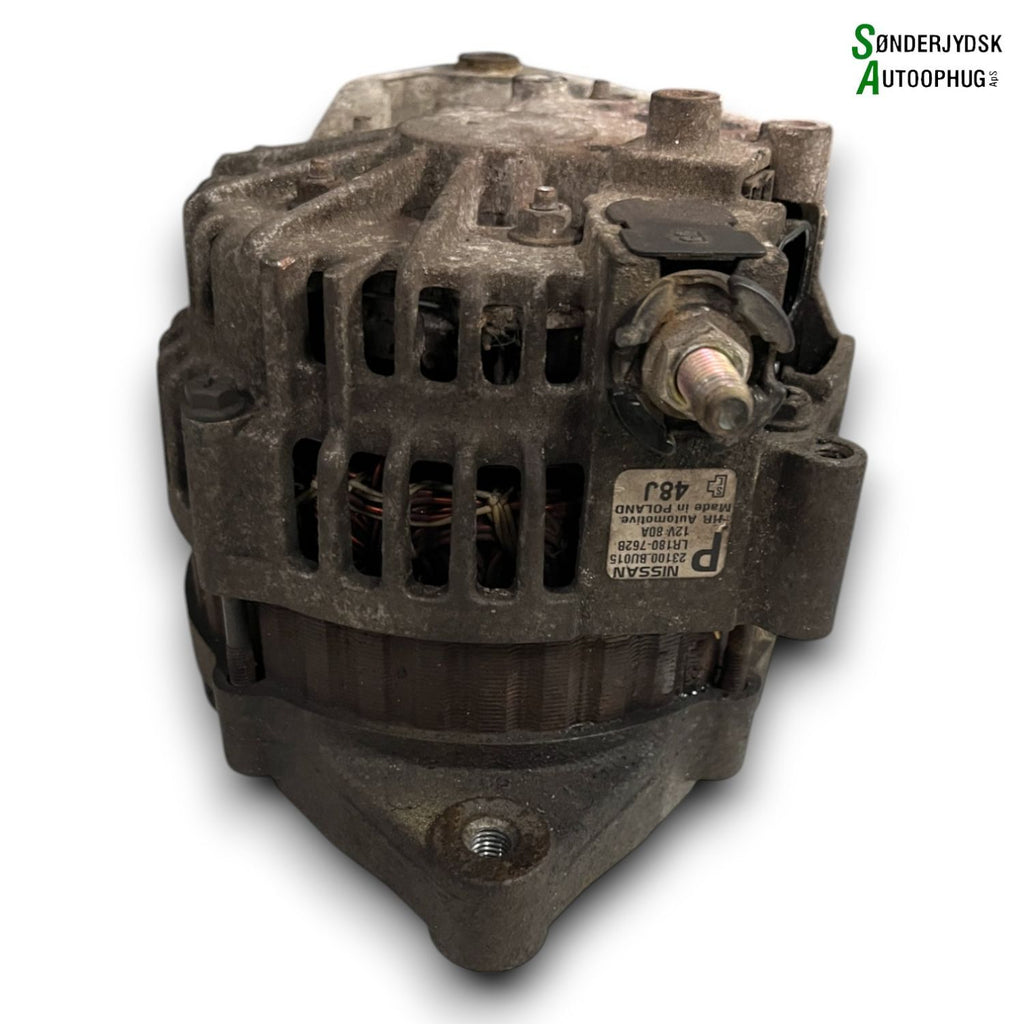 Nissan Primera P12 Generator Med OEM Nr. 23100BU015 Fra Nissan Ophugger