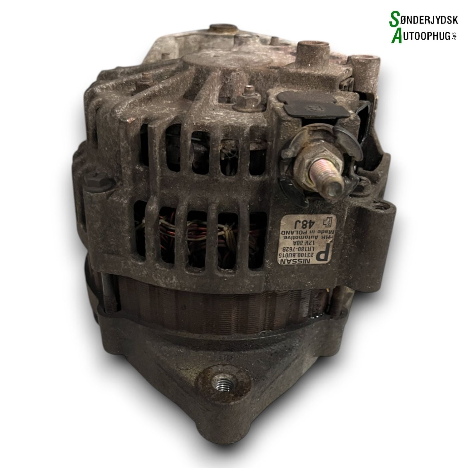 Nissan Primera P12 Generator Med OEM Nr. LR180762B Fra Nissan Ophugger