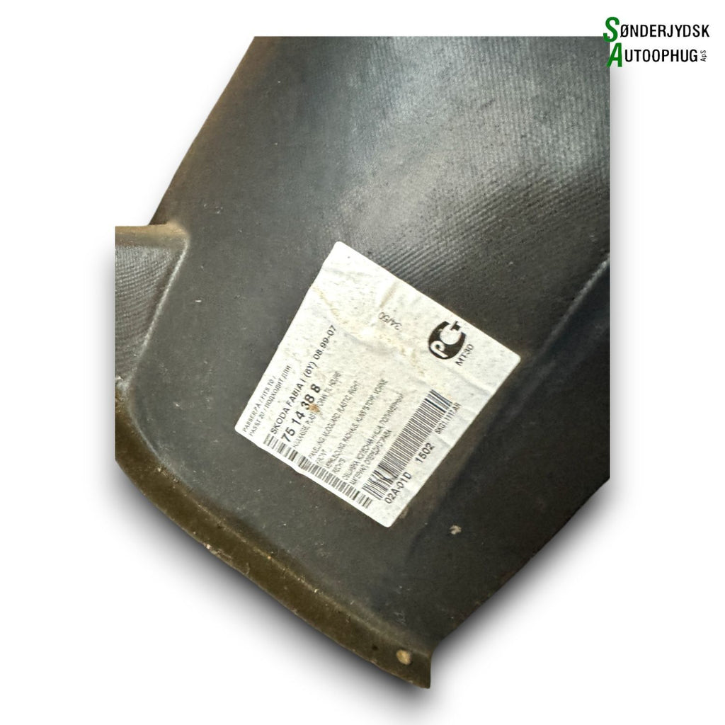 Skoda Fabia Inderskærm Med OEM Nr. 6Y0809958E Fra Skoda Ophugger