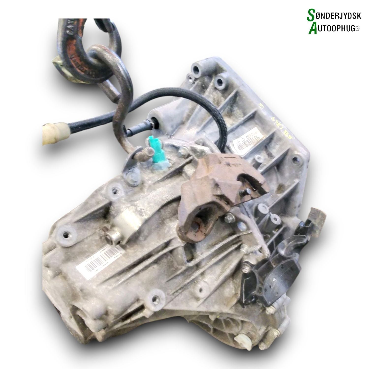 Renault Megane 3 Gearkasse 6 Trin Med OEM Nr. TL4068 Fra Renault Ophugger
