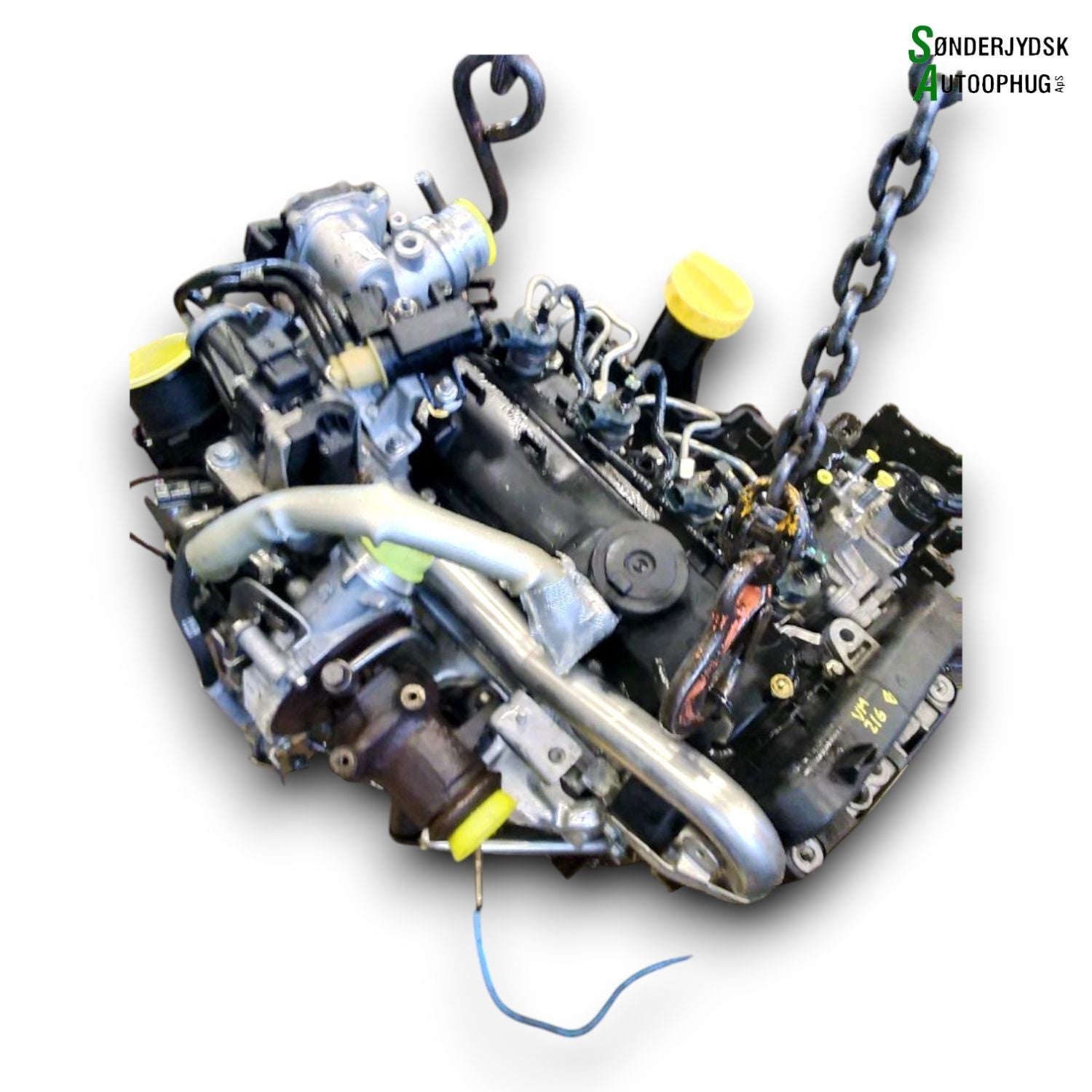 Renault Captur 1 Motor Med OEM Nr. K9K608 Fra Renault Ophugger