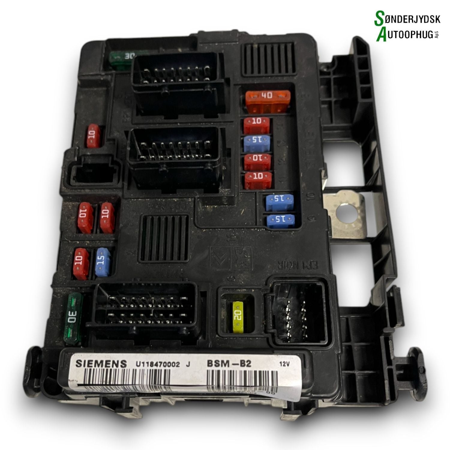 Peugeot Partner Sikringsboks Med OEM Nr. 9650618580 Fra Peugeot Ophugger