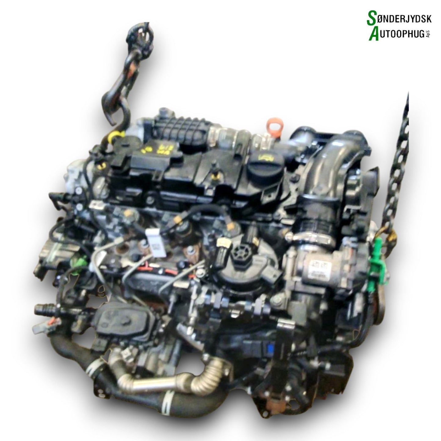 Citroen C3 III Motor Med OEM Nr. 1614416880	 Fra Citroen Ophugger
