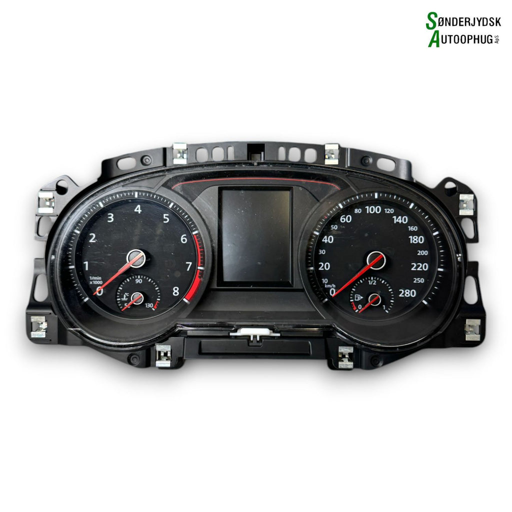 VW Golf 7 Au Speedometer - Instrument Med OEM Nr. 5G6920870 Fra VW Ophugger