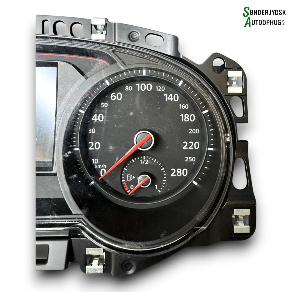 VW Golf 7 Au Speedometer - Instrument Med OEM Nr. 5G6920870 Fra VW Ophugger