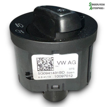 VW Golf 7 AU Kontakt Lys Med OEM Nr. 5G0941431BDWZU Fra VW Ophugger