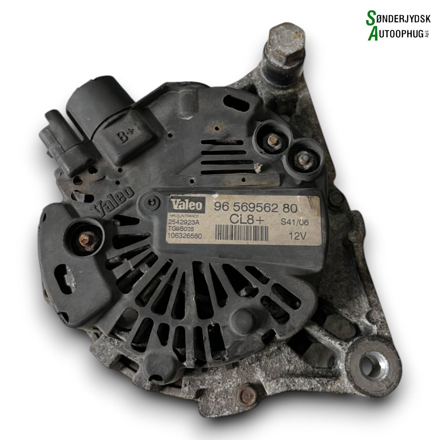 Peugeot 207 Generator Med OEM Nr. 9656956280 Fra Peugeot Ophugger