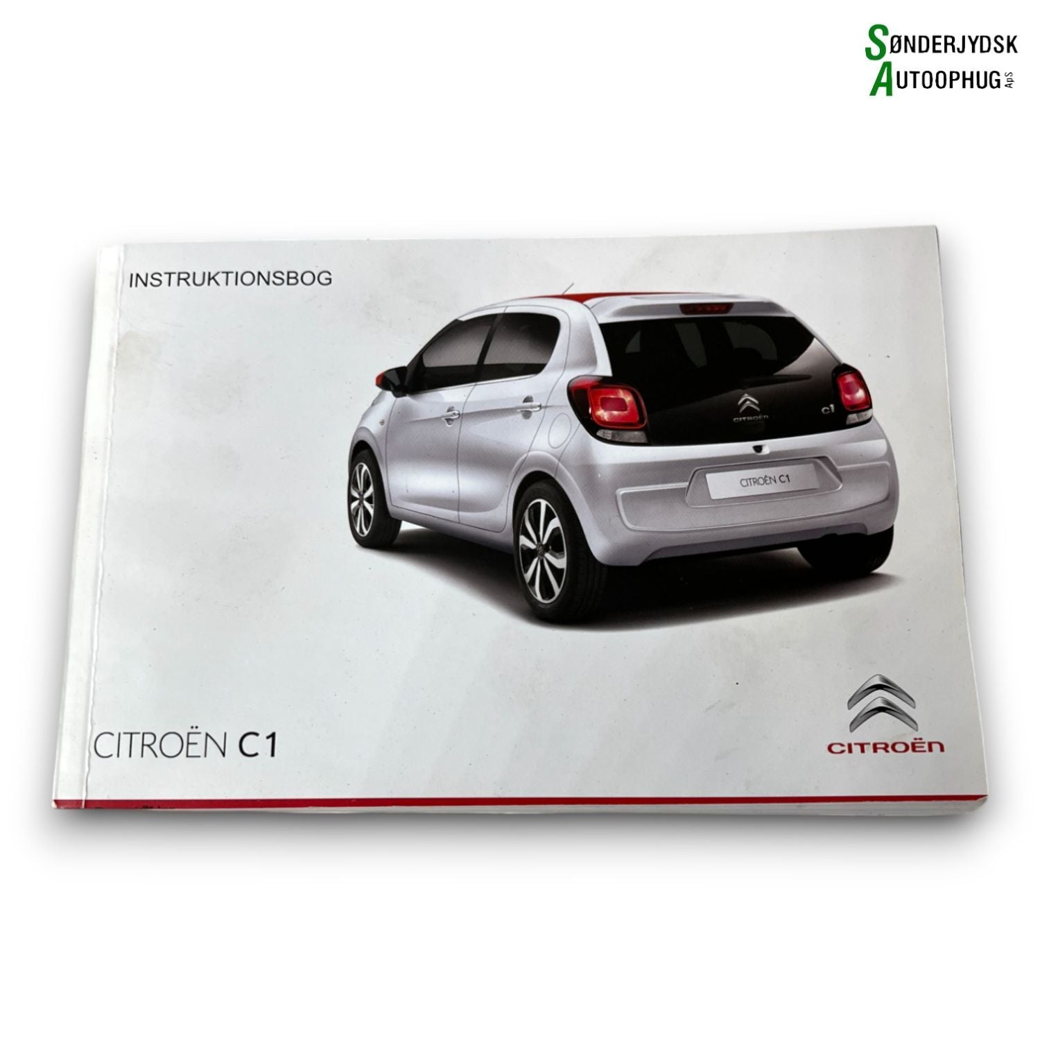 Citroen C1 Instruktionsbog Med OEM Nr. DANSK Fra Citroen Ophugger