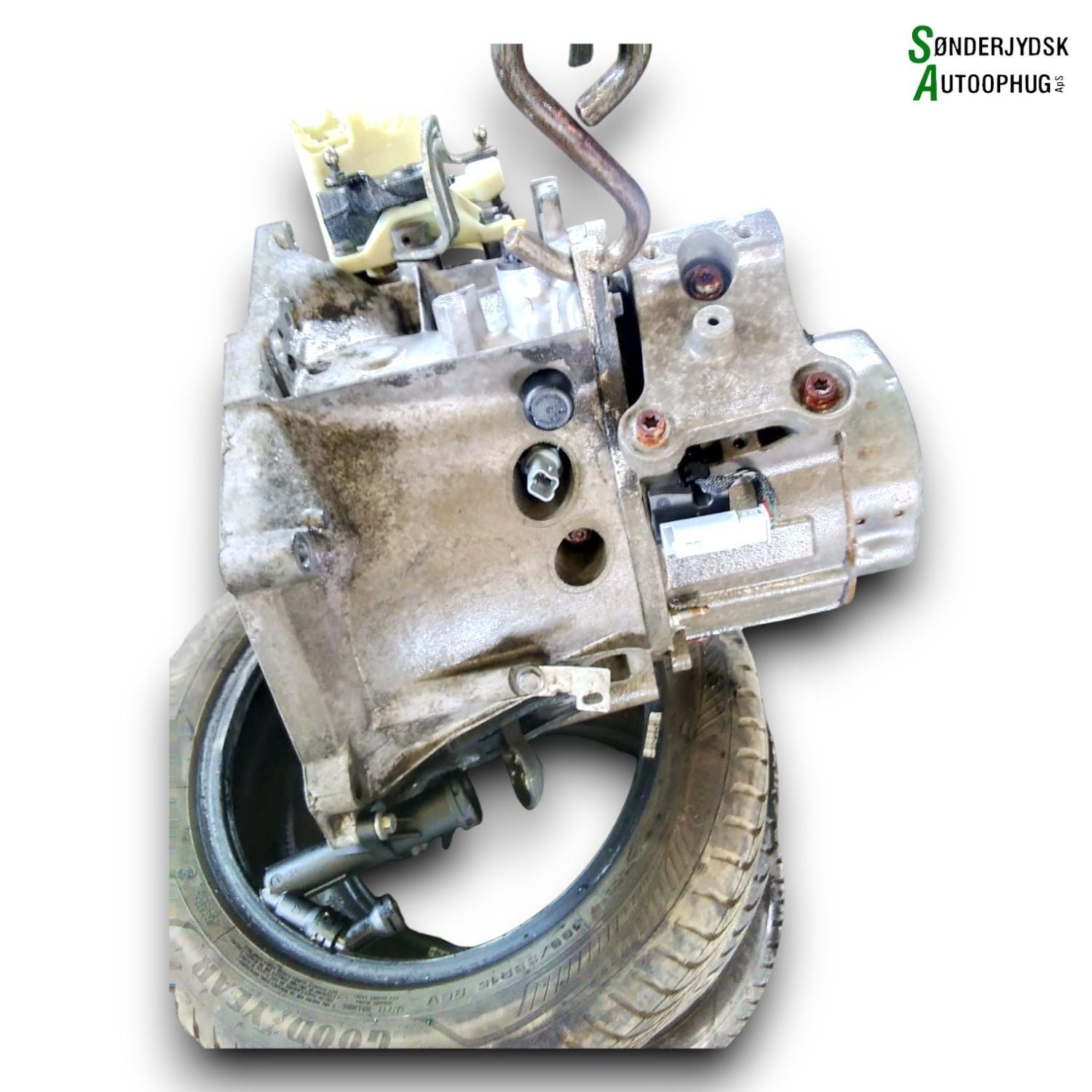 Citroen C4 Cactus Gearkasse 5 Trin Med OEM Nr. 1610764080 Fra Citroen Ophugger