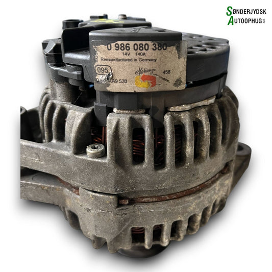 Opel Zafira B Generator Med OEM Nr. 0986080380 Fra Opel Ophugger