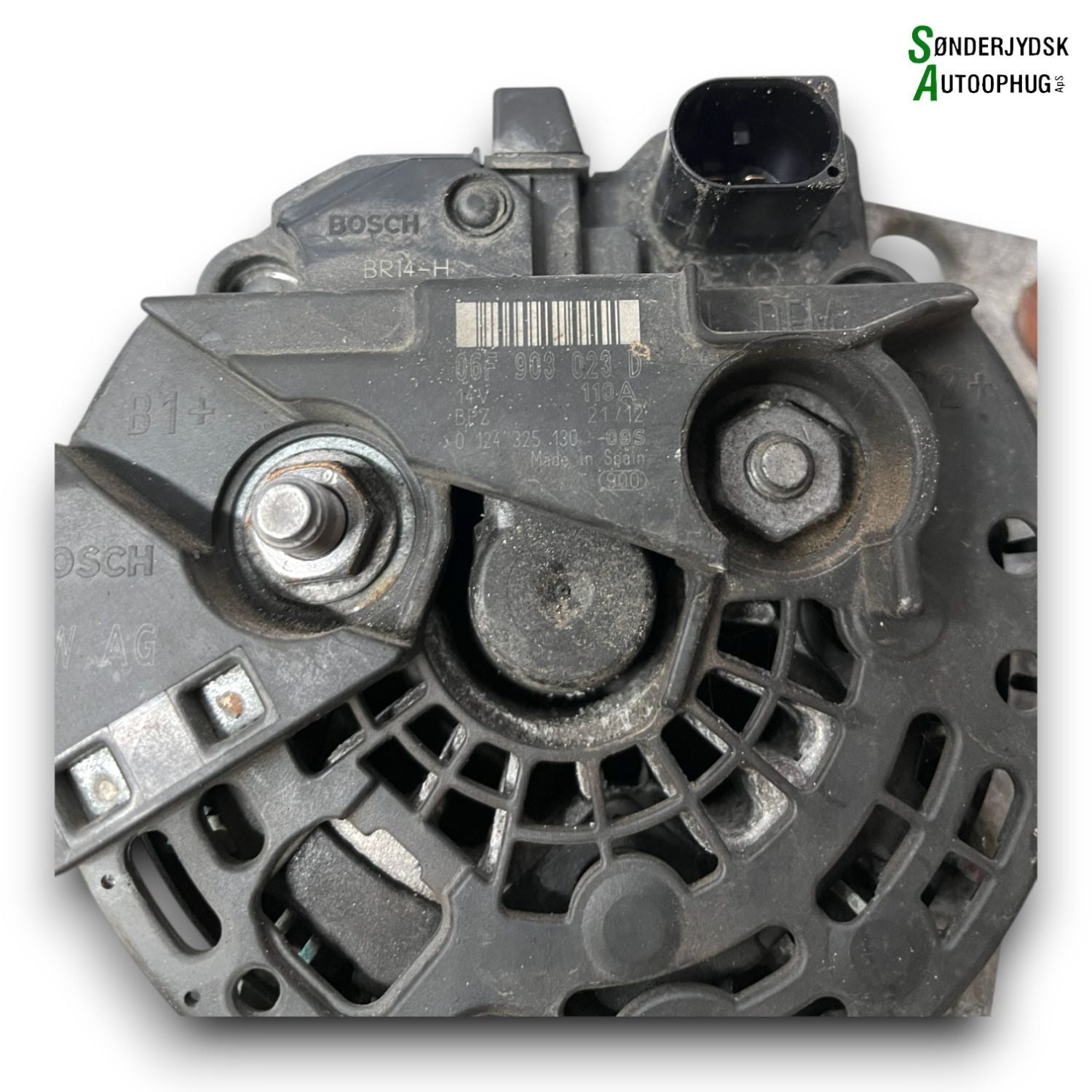 Skoda Fabia Generator Med OEM Nr. 0124325130 Fra Skoda Ophugger